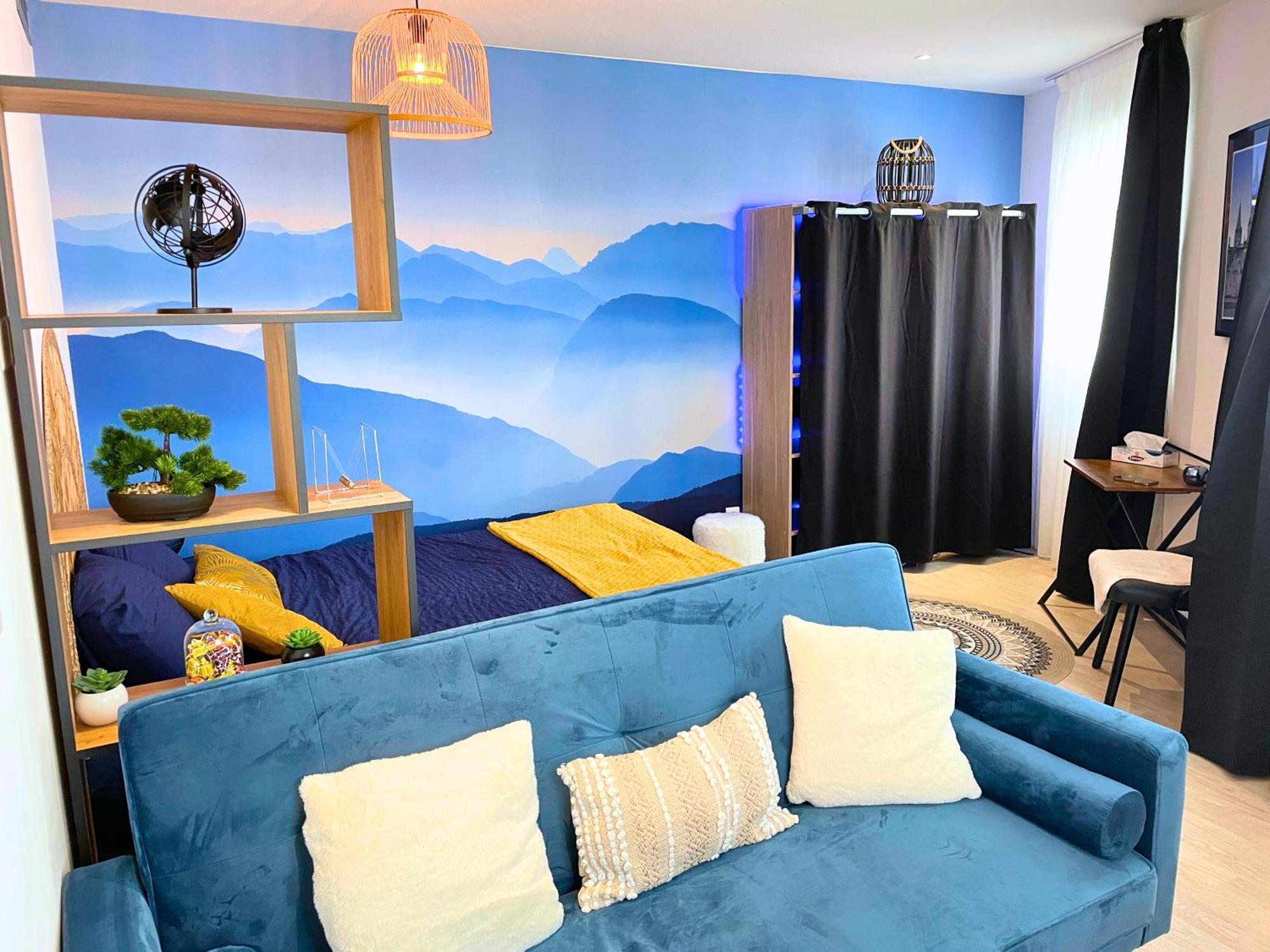 L'Ecrin Studio Equipe Avec Vue Panoramique Lourdes Exterior foto